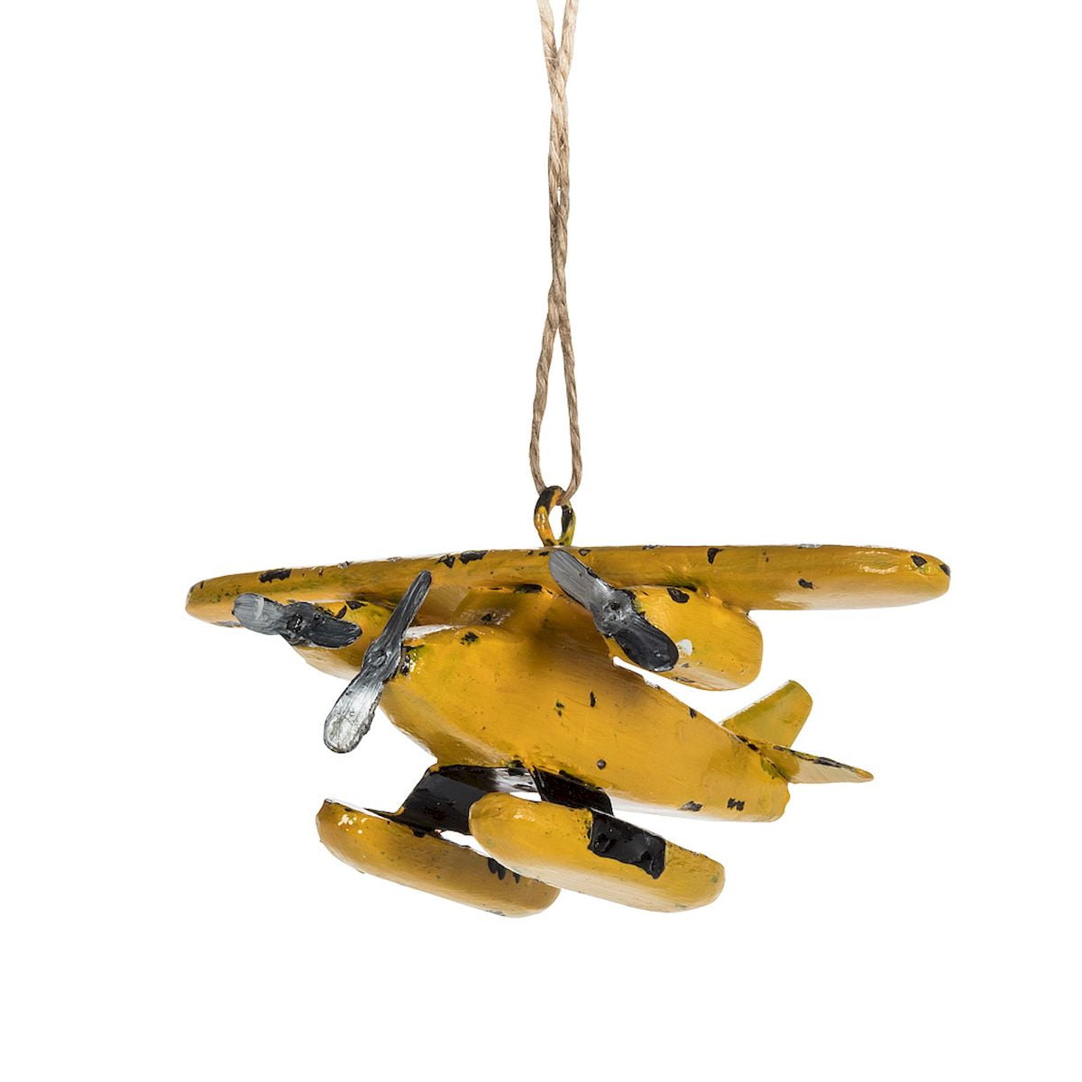 Set of 2 Float Plane Ornament