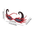 thumbnail image 3 of EUDIDV Spooky Halloween Ornaments Halloween Funny Glasses Horns Holiday Party Decoration Glasses Creepy Halloween Props, 3 of 6