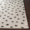 thumbnail image 3 of Taza shag Black 7'10" x 10' Global Rectangle Area Rug, 3 of 6