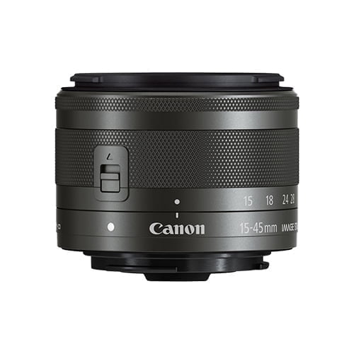 Canon EF-M 15-45mm f/3.5-6.3 IS STM Lens (Graphite