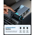 thumbnail image 4 of CEHVOM 154W 9 In 1 Car Charger Adapter PD 3 Socket Lighter Splitter Charge Independent Switches Outlet Clearance, 4 of 8