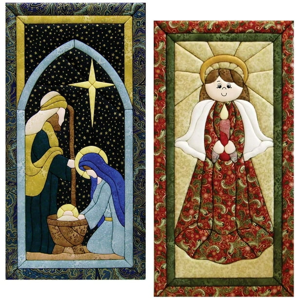 Quilt Magic® Nativity & Angel Kits, Set of 2