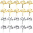 thumbnail image 3 of OFFIGAM 10pcs Assorted Color Acrylic Happy New Year Cupcake Toppers Decorations for Birthday and Holiday, 3 of 10