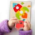 thumbnail image 5 of Gallickan Montessori Kids Puzzle, Space Rocket Wooden Jigsaw Puzzle, Preschool Education Learning Puzzle Toys, Ideal Gift for Kids Boys Girls Birthday, 5 of 6