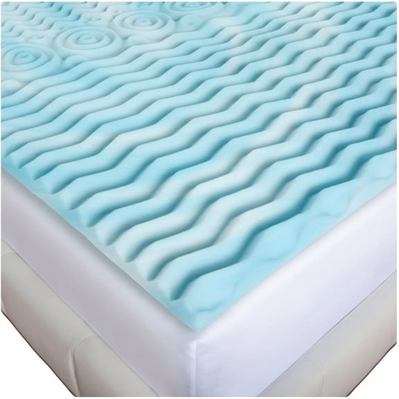 Gilbin Memory Foam Mattress Topper Cot Size Fits Camp Cots Perfect for Kid’s sleepaway Camp and Also fits RV beds