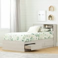 thumbnail image 6 of South Shore Fynn Twin Bookcase Headboard (39"), Winter Oak, 6 of 9