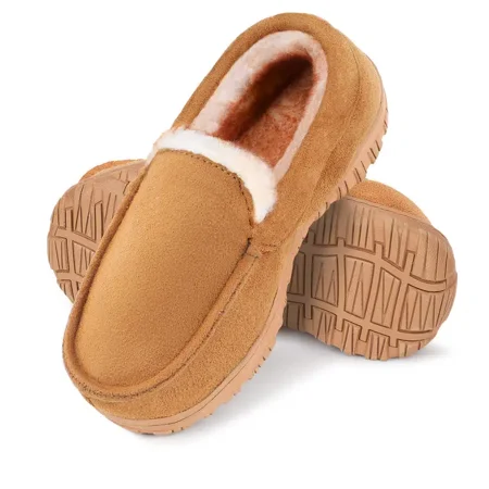 

GEDER-S1 Children‘s Solid Color Slippers Household Indoor Plush Warm Slippers Winter Boys And Girls