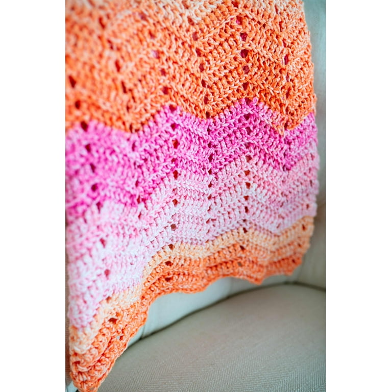 Lion Brand Yarn Go For Faux Mandala Ombre Mantra Yarn for