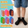thumbnail image 5 of Kids Non-Slip Trampoline Socks, 9 Pairs of Colourful Ankle Cotton Socks for Children 2-13 Years 0ld, 5 of 7