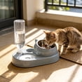 thumbnail image 7 of Pet Bowl Plastic Auto Water Dispenser Double Drinking Station No Spill Non-Slip for Small Medium Dogs Cats by MPOISVA, 7 of 7