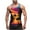 Multicolor, variant on HaoXianJian Men's Tank Tops Summer Sleeveless Tee Cool Workout T-Shirts Beach Palm Tree Athletic Workout Colorful Graphic Top Tees Shirt Hawaiian Tank Tops for Men S-4X