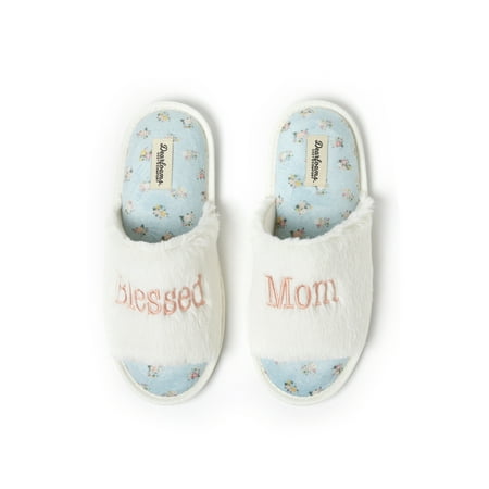 

Dearfoams Cozy Comfort Women s Blessed Mom Slippers