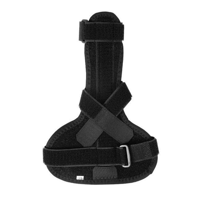 maskred Finger Splint First Aid Support Splints Guard for Finger Black L 15.5x23.5cm 1Set