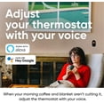 thumbnail image 5 of Restored WYZE Smart WiFi Thermostat for Home with App Control Compatible with Alexa and Google Assistant, Only Designed for 2.4 WiFi Connection Black (Refurbished), 5 of 7