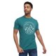 thumbnail image 3 of Crosshatch - Camiseta Talung Jaspeada para Hombre (Verde), 3 of 3