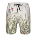 thumbnail image 4 of Naloa Herbs and Wildflowers Men's Beach Shorts, Surfing shorts, Swim trunks, Quick Dry Swim Trunks for Surfing Beach Fun - XX-Large, 4 of 9