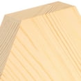 thumbnail image 6 of 4 Pcs Hexagon Cutouts for Craft Stencil Wood Blank Chip Hexagonal Pine Chips Board, 6 of 6