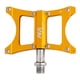 thumbnail image 3 of Pedales para Bicicleta BMX HS Aluminio Naranja 1/2, 3 of 5