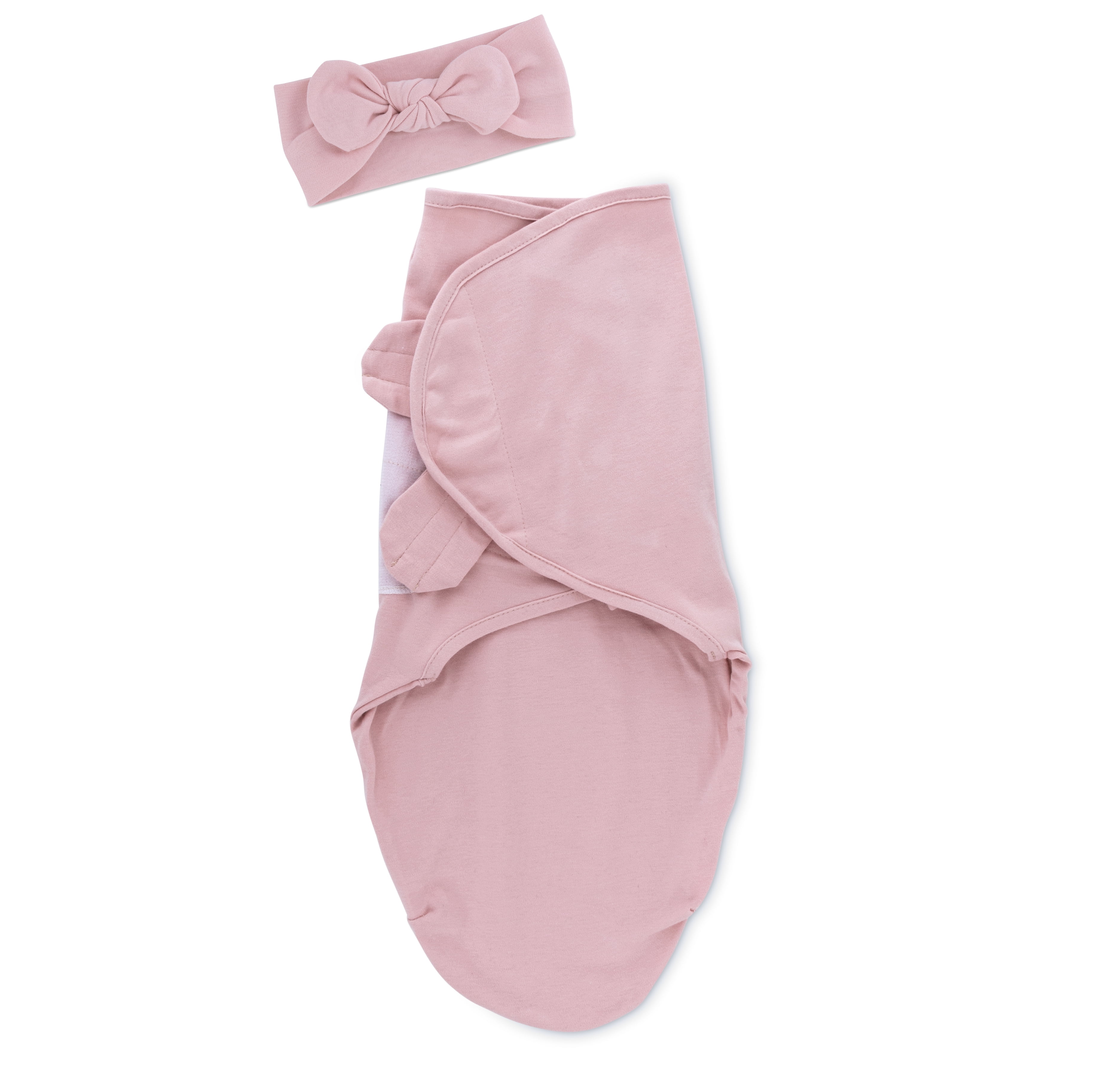 baby swaddle and bow
