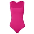 thumbnail image 5 of Shaping Underwear Women's Shapewear Bodysuit High Waist Seamless for Workout Gym Yoga Everyday Wear Full Body Body-shaping Corset(Color:Hot Pink,Size:M), 5 of 7