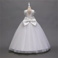 thumbnail image 7 of RTKFRFLM Girls Puffy Tulle Princess Dress Fashionable Runway Performance Gown White 6-7 Years, 7 of 7