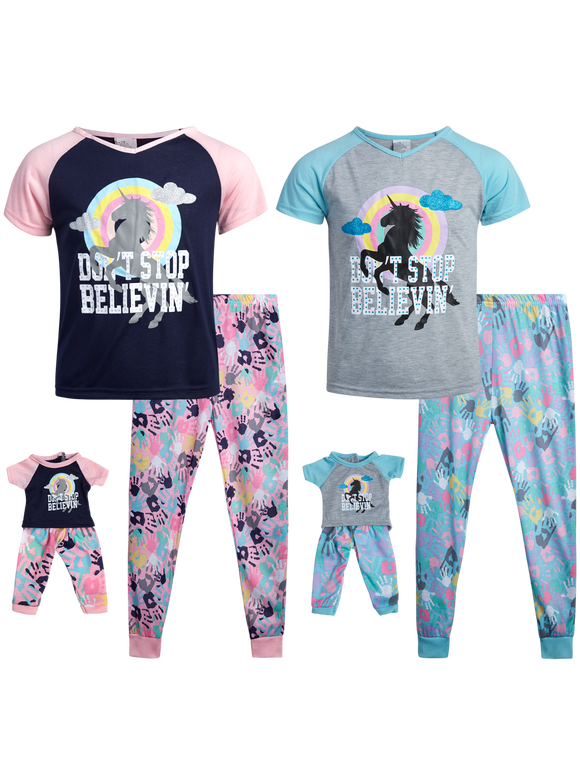 Matching Girl And Doll Nightgown Set