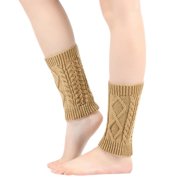 Calcetines de punto cálidos de lana para mujer, calcetines de invierno, calcetines abrigados, calcetines acrílicos para mujer
