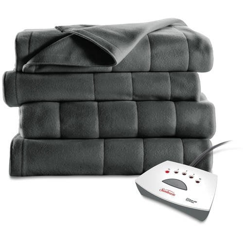 Sunbeam Fleece Electric Heated Blanket 1 Each Walmart Com Sunbeam Fleece Electric Heated Blanket 1 Each Walmart Com