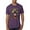 Vintage Purple, variant on My Favorite Breed is The One In Need | Colorful Labrador Dog | Dean Russo Art Animal Lover Mens Premium Tri Blend T-Shirt, Dark Heather, M