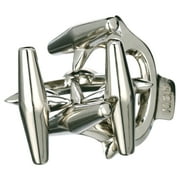 BePuzzled | Elk Hanayama Cast Metal Brainteaser Puzzle Mensa Rated Level 6, for Ages 12 and Up