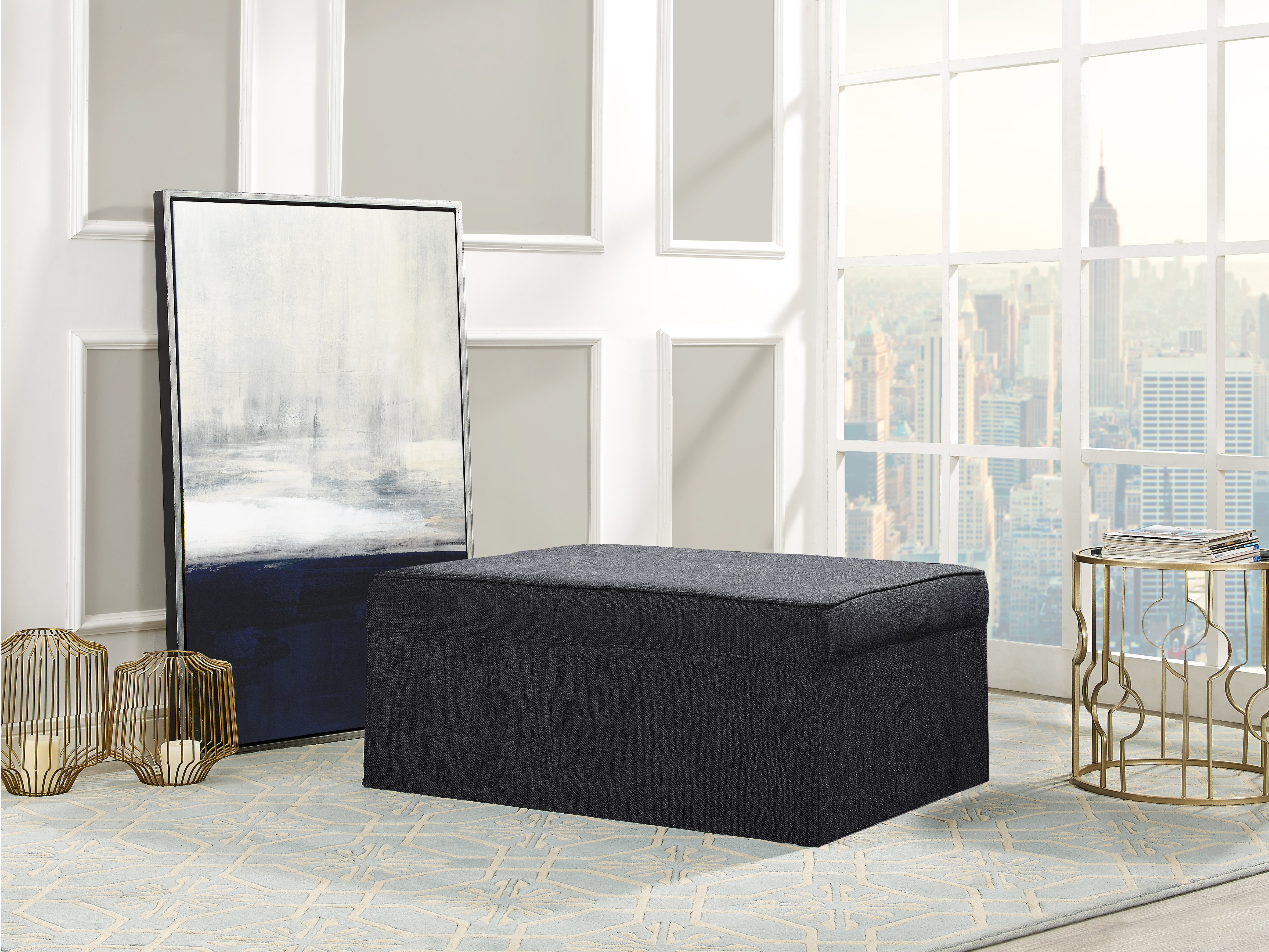 madison convertible ottoman chaise lounge