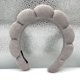 thumbnail image 1 of Diadema de esponja en forma de nube para la parte superior del cráneo, cueva para el cabello, toalla para lavarse la cara, diadema de tela para mujer, 1 of 5