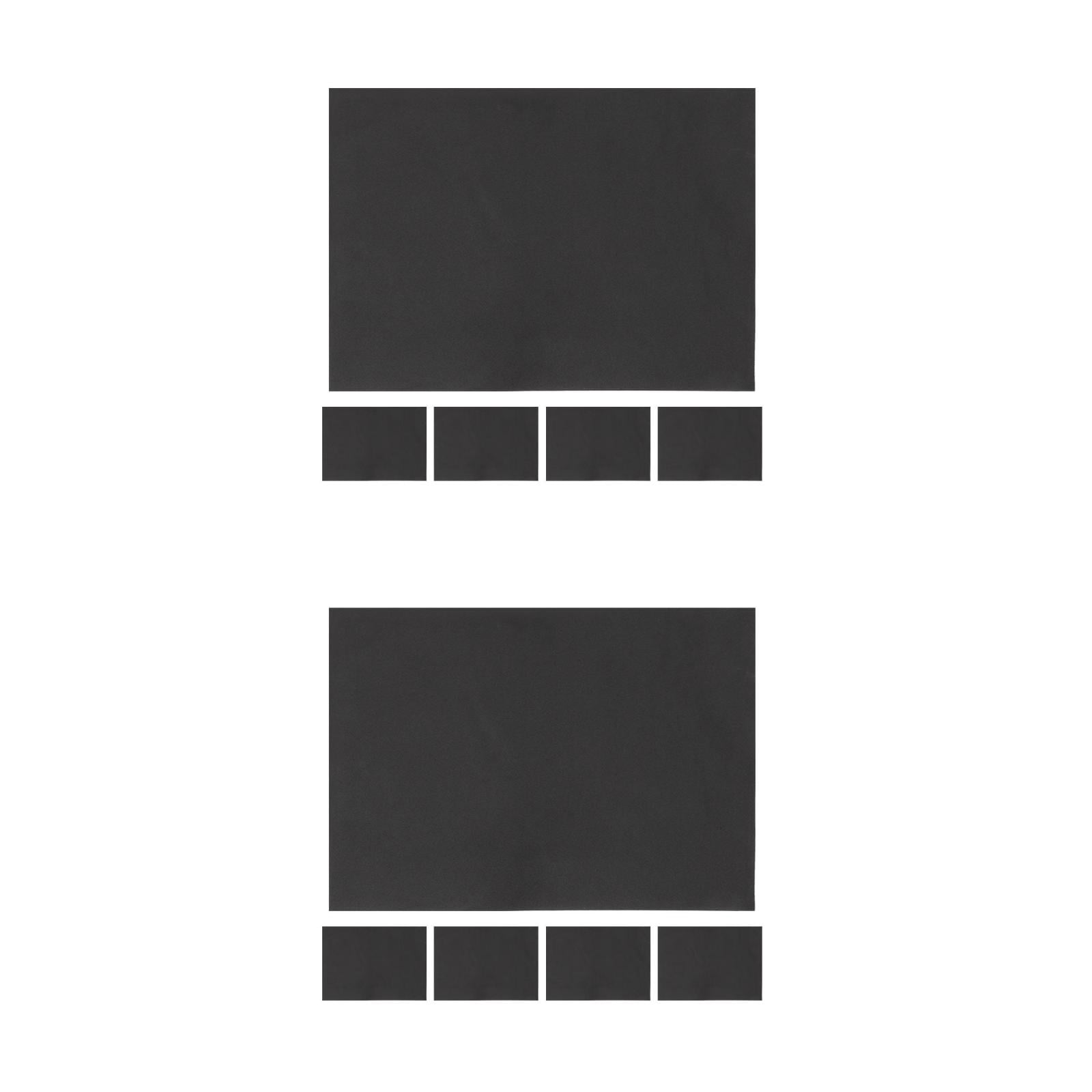 Raindrops 10 pcs Black Eva Foam Sheets Cosplay Foam Paper Craft Foam Sheets Foam Boards For Cosplay Halloween Costumes Arts And Crafts Projects
