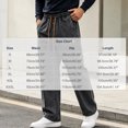 thumbnail image 3 of MYAOYI Mens Comfort Fit Jeans Drawstring Loose Denim Trousers, 3 of 7
