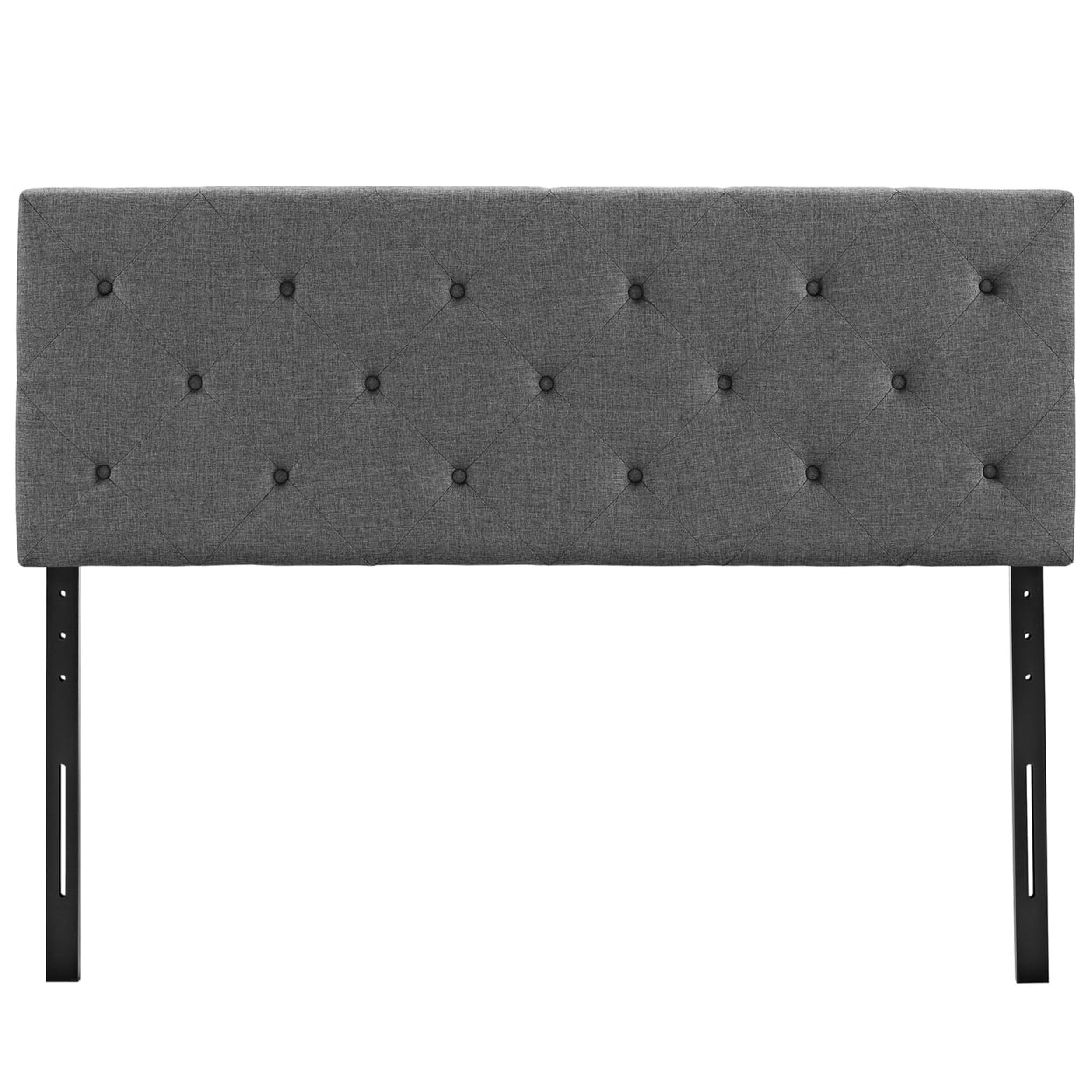 Gray Terisa King Fabric Headboard
