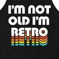 thumbnail image 3 of Instant Message - I'm Not Old I'm Retro - Men's Jersey Tank Top, 3 of 6