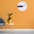 thumbnail image 4 of Reloj de pared circular, sin tictac, sin marco, por batería, digital silencioso, moderno reloj de de para decoración de negro BLESIY reloj de pared silencioso, 4 of 7