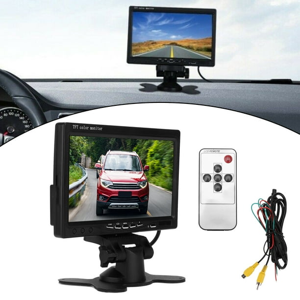 Pantalla Lcd 4.3 Para Estacionamiento Con Cámara Led