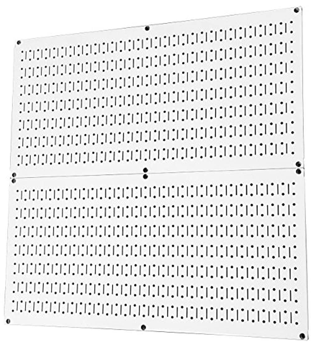 Custom Size 3/16 inch Thick White Pegboard Panel 1 PC 24 X 24 