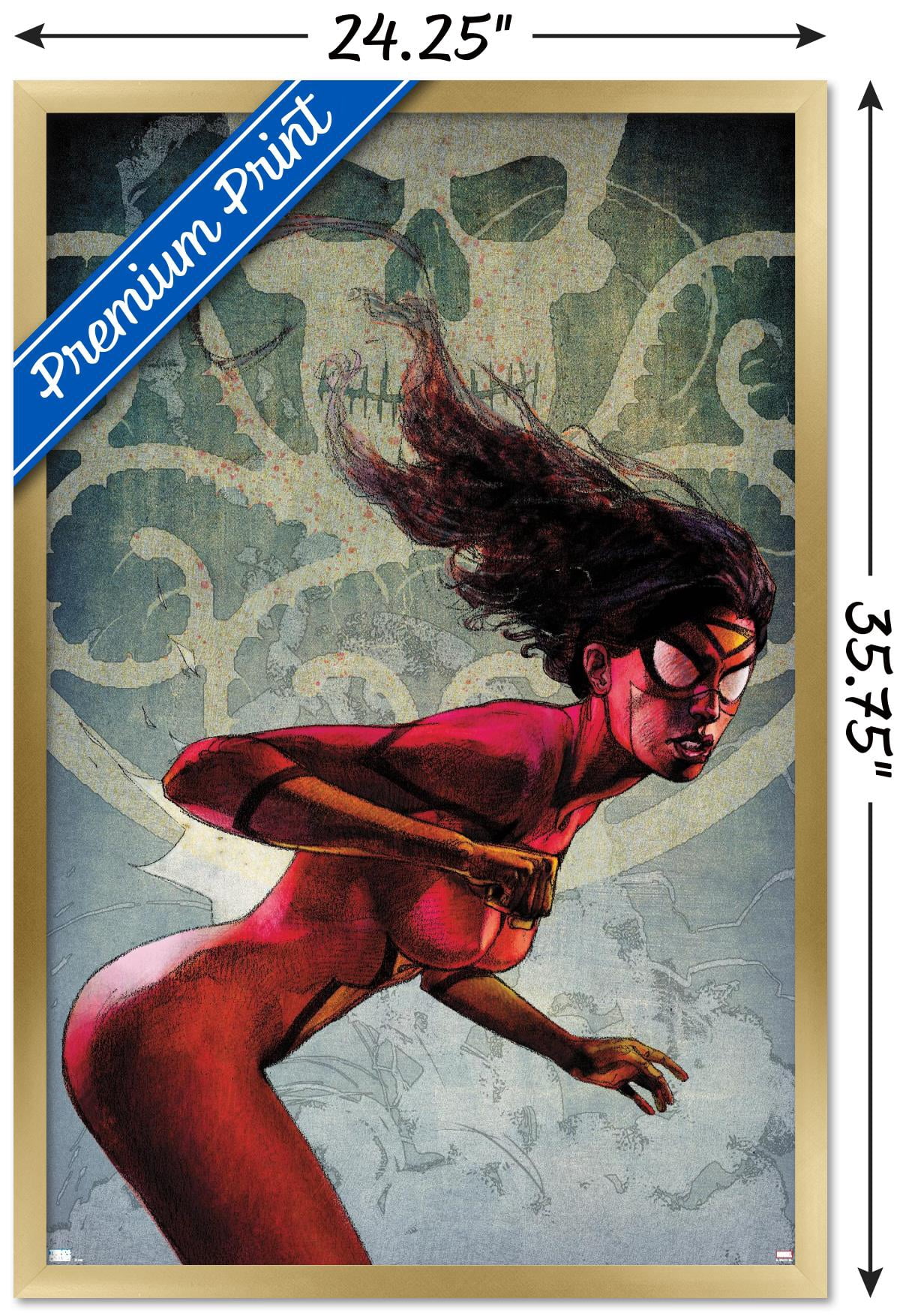 Marvel Comics - Spider-Woman - Spider-Woman #2 Wall Poster, 22.375" x 34", Framed