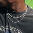 thumbnail image 2 of Cadena de tenis clásica de 3/4/5MM, pulsera con diamantes, collar para hombre, joyería de moda de Hip-Hop para mujer, Gargantilla de regalo de 8/16/18/20/24 pulgadas, 2 of 5