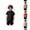 Black, variant on Boys Stand Collar T-Shirt Smart Casual Plain Solid Color Neck Short Sleeve Summer Henley Base Layer 6-13Y