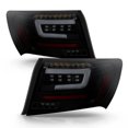 thumbnail image 2 of AKKON - Fit 2008-2011 Subaru Impreza WRX Sedan [Full LED] Running Tube Black Smoked Tail Lights Brake Lamp Pair Driver+Passenger, 2 of 7