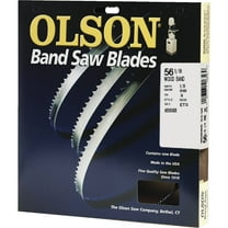 1 PK, Olson WB51656DB-Olson 56-1/8 In. x 1/8 In. 14 TPI Hook Wood Cutting Band Saw Blade