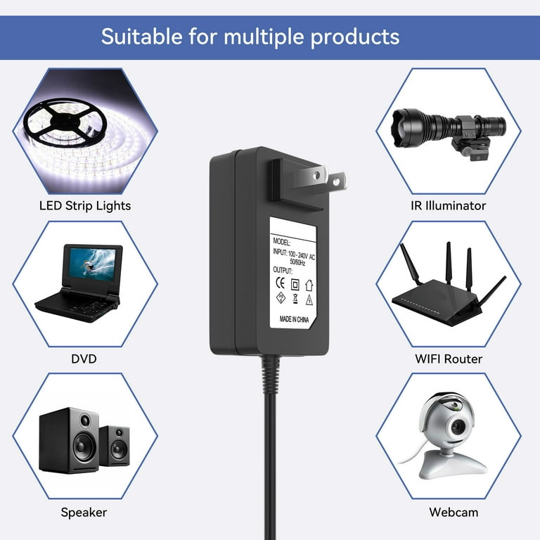 XMHEIRD AC Adapter Charger For Blackstar ID:CORE STEREO 10 V3