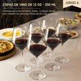 thumbnail image 2 of Tucorresi Copas de Vino: 6PCS 330ml Copas de Vino Tinto - Vaso de Cristal Soplado a Mano con Sacacorchos, Regalos de Navidad, Día de San Valentín, Fiestas, Aniversarios, 2 of 9