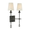 thumbnail image 5 of Lorainne 2-Light Wall Sconce in Oxidized Black, 5 of 6