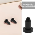 thumbnail image 3 of BESTYASH 8Pcs Universal Kayak Drain Plug Set Black Rubber Scupper Plugs for Effective Water Sealing, 3 of 8