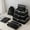 Black, variant on HYEASTR Packing Cubes for Suitcases, 7 Set Packing Cubes for Trip, Travel Luggage Packing Organizers, Travel Essentials Luggage Organizer Bags, Durable Travel Essentials Bags Set