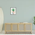thumbnail image 2 of Stupell Industries Tropical Aloha Pineapple Bold Leaves Groovy Text Graphic Art Black Framed Art Print Wall Art, Design by Ziwei Li, 2 of 7